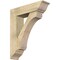 Ekena Millwork Legacy Traditional Rough Sawn Bracket w/ Offset Brace, Douglas Fir, 8"W x 30"D x 36"H BKT0806X30X36LEC01RDF - alternate 1